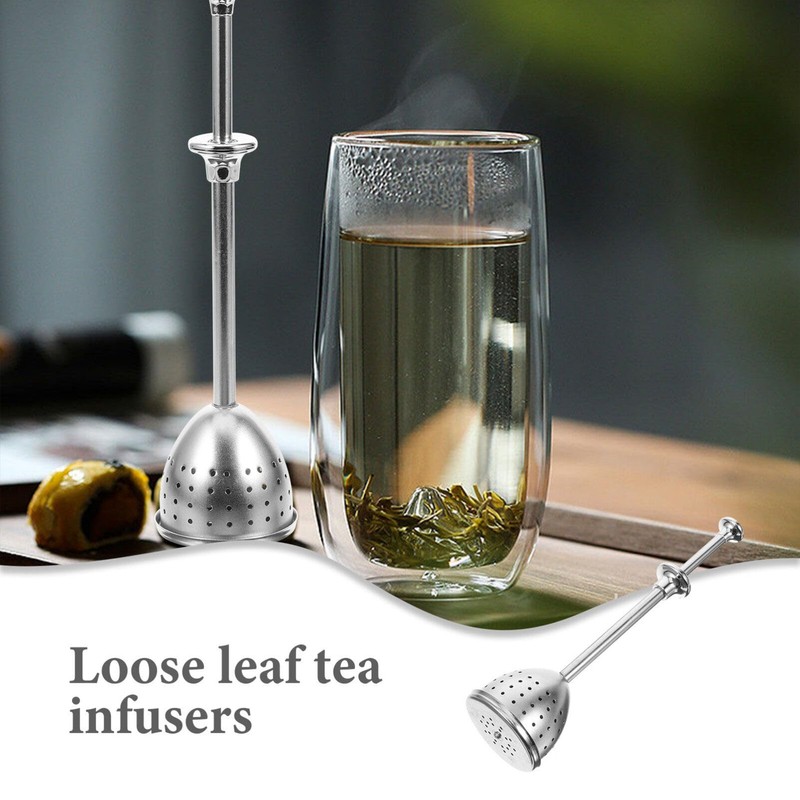 TOVINANNA Stainless Steel Tea Ball Reusable Tea Steeper Metal Tea