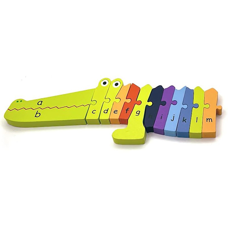 Orange Tree Toys Alphabet Crocodile Puzzle