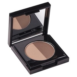 Arches & Halos Duo Luxury Brow Powder - Two-for-One Versatile Compact Powder - Get Full, Defined Brows - Vegan and Cruelty Free Makeup - Mocha Blonde - 2.5 g