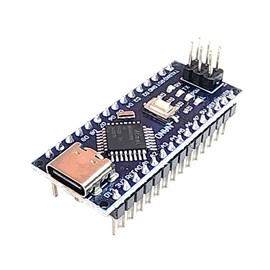 DIYables Compact V3.0 ATMEGA328P Development Board, Compatible with Arduino Nano, USB Type-C