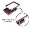 Leather Document Tray Double-Desk Organizer-Office Accessories-Desk Accessories-Office Supplies-Office Organizer -