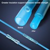 100 Pcs Heat Shrink Butt Connectors, 16-14 AWG Waterproof Electrical