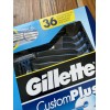 Gillette Factory Sealed NIB Gillette Custom Plus 3 Disposable Razors