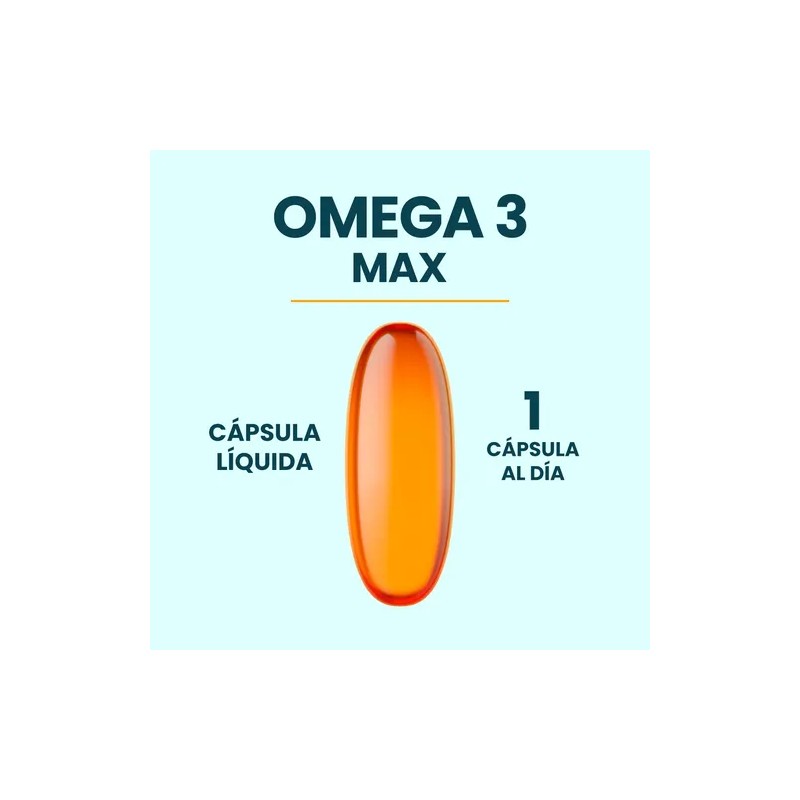 Solanum Línea Turquesa Omega 3 Max +vitaminas A,d,e- 60 Caps
