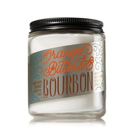 Bath and Body Orange Bitters & Bourbon 1-Wick Scented Candle 8 Oz