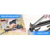 meite 21GA 1/2" Crown 1/4" - 5/8" Pneumatic Upholstery Stapler