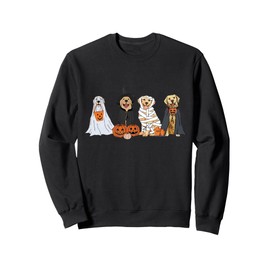 Golden Retriever In Ghost Golden Retriever Ghost Dogs Sweatshirt