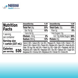 BOOST Very High Calorie Nutritional Drink, Creamy Strawberry, 8 Fl Oz (Pack of 24)