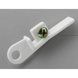 2 End stops for Swish Deluxe plastic curtain tracks