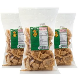 El Norteño Chili & Lime Pork Rinds Pack of 3 (3oz Each)
