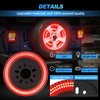SUPAREE 3-side Spare Tire Brake Light Wheel Light 3rd Third