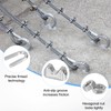 M METERXITY 8-Pack Cable Clamps, M4 Stainless Steel 4mm Wire