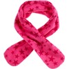 Playshoes Girl's Warmer Kinder Fleece-steckschal Sterne Scarf, (Pink 18), One