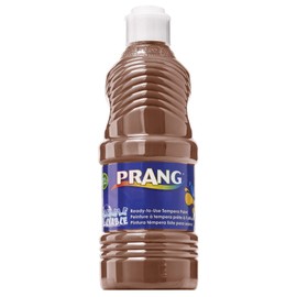 Prang Ready-to-Use Washable Tempera Paint, 16-Ounce Bottle, Brown (10708)