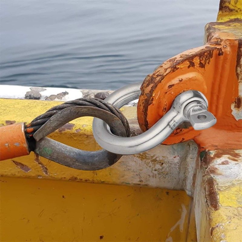 Screw Pin Anchor Shackle 1/2 Inch 12mm 304 Stainless Steel
