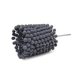 Brush Research GBD41224 FLEX-HONE®, 4-1/2" (114mm) Diameter, 240 Grit, Silicon Carbide, For Mild Steel, Stainless Steel Cast Iron and Softer Ferrous Materials