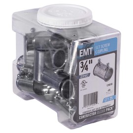 Halex, 3/4 in. Electrical Metallic Tube (EMT) Set-Screw Coupling , 12401B, 25 per pack
