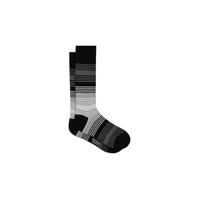 PS Paul Smith Men's Ombre Socks, Black, One Size