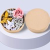 WANDIC Paper Mache Boxes - Set of 3 Round Kraft