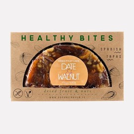 Healthy Bites by Don Gastronom. Date & Walnut dried fruitcake. 100g (3.52oz).
