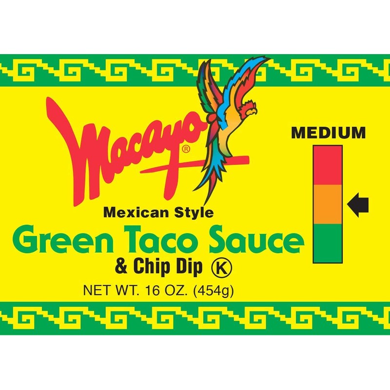 Macayos Mexican Style Taco Sauce & Chip Dip 16oz -