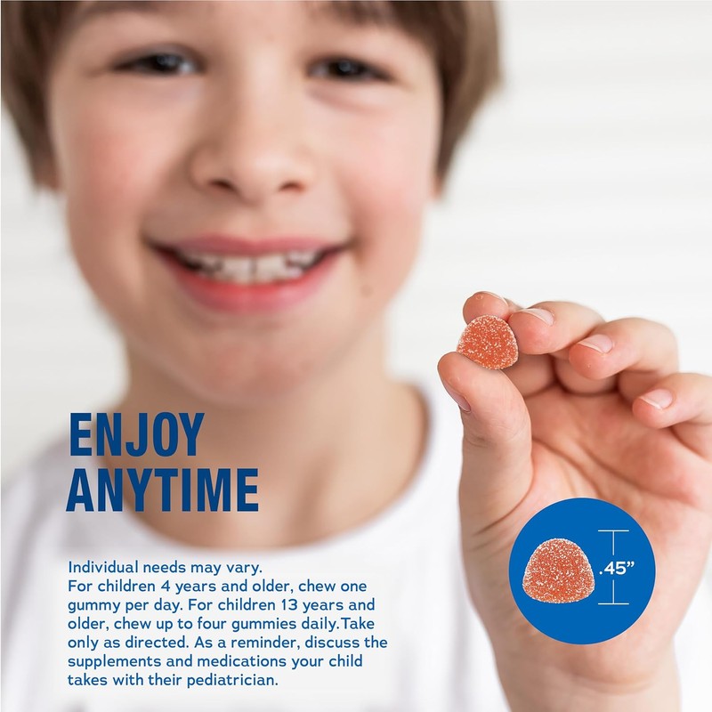 NATURAL VITALITY Sweet Citrus Calm, gomitas para niños, 120 unidades