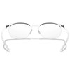 ROKA Cade Ultra-Lightweight Rectangular Frame Readers - Clear Frame -