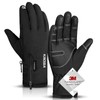 krosa -10℉ Winter Gloves Men Women, 10 Touchscreen Fingers Snow
