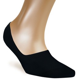 All About Socks Women's Socks (Pack of 5) Invisible + Non-Slip Trainer Socks Short Trainer Socks Women’s Ankle Socks Cotton - 35-38