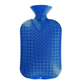 Fashy Hot Water Bottle Plain 2L - Blue
