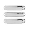 3Pcs Electric Guitar Single Coil Pickup Cover Copper Instrument Accessory