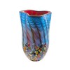 Dale Tiffany AV21007 Tangelo Hand Blown Art Glass Vase Multicolor
