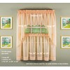 Today's Curtain Emelia Original Voile Swag Pair 38", Peach, 60"