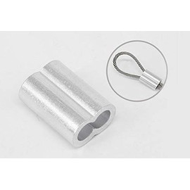 4mm Wire Sleeves W 8 Letter Sleeves 4mm Sleeve Double 0.2 inch (4 mm) Sleeve W/ 0.16 inch (4 mm) Wire Caulking Sleeves (50 Pieces)