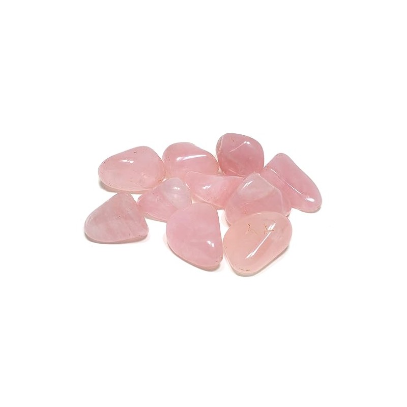 Rosenquarz extra Trommelstein (20–25 mm)