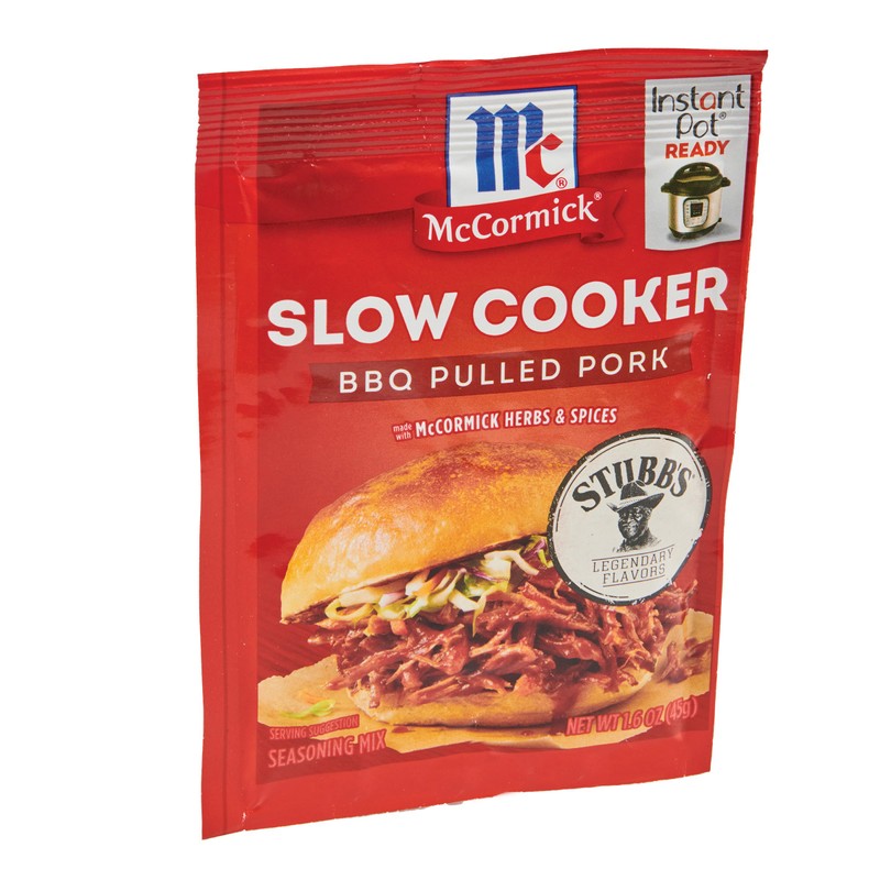 McCormick Slow Cooker BBQ Pulled Pork Seasoning Mix, 1.6 oz