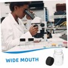 ABOOFAN 10pcs Wide Mouth Pet Sample Bottles with Leak Resistant