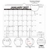 18 Month Wall Calendar 2026-2027 11x8.5 Inch, Monthly Planner Jul