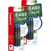 STABILO EASY original Refills – blue (washable) T10 – Set