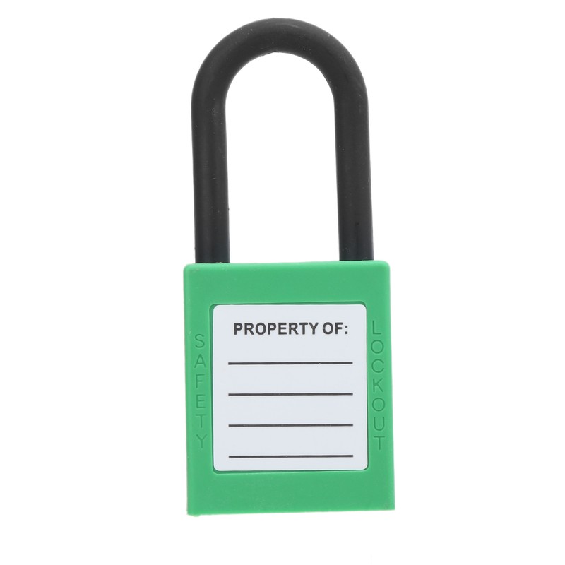 10Set 38mm/1.5in Safety Padlock Engineering Insulation DustProof for Factories Construction