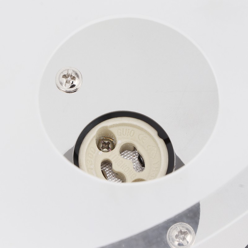 Ceiling Light Modern GU10 Bulb Socket Round Flush Mount Ceiling