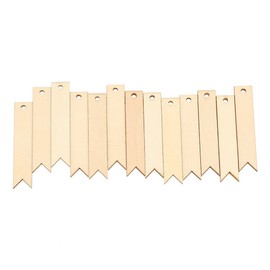 GLOGLOW Holzkarte Dekoration, 100pcs Natur Farbe Holz Karte Holz Tags Handwerk Unvollendete Holzscheiben mit Löchern für Geburtstag Hochzeit Weihnachten Urlaubsparty oder Andere Besondere Termine