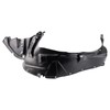 TRQ Front Inner Fender Liner Set Compatible with 2012 Honda