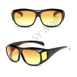 UV Protection Over-Glasses Sunglasses Sunglasses 2 - Over-Glasses Sunglasses Black 3ea