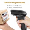 USB Wireless Barcode Scanner,Symcode 2.4GHz Handheld Automatic 1D Laser Barcode