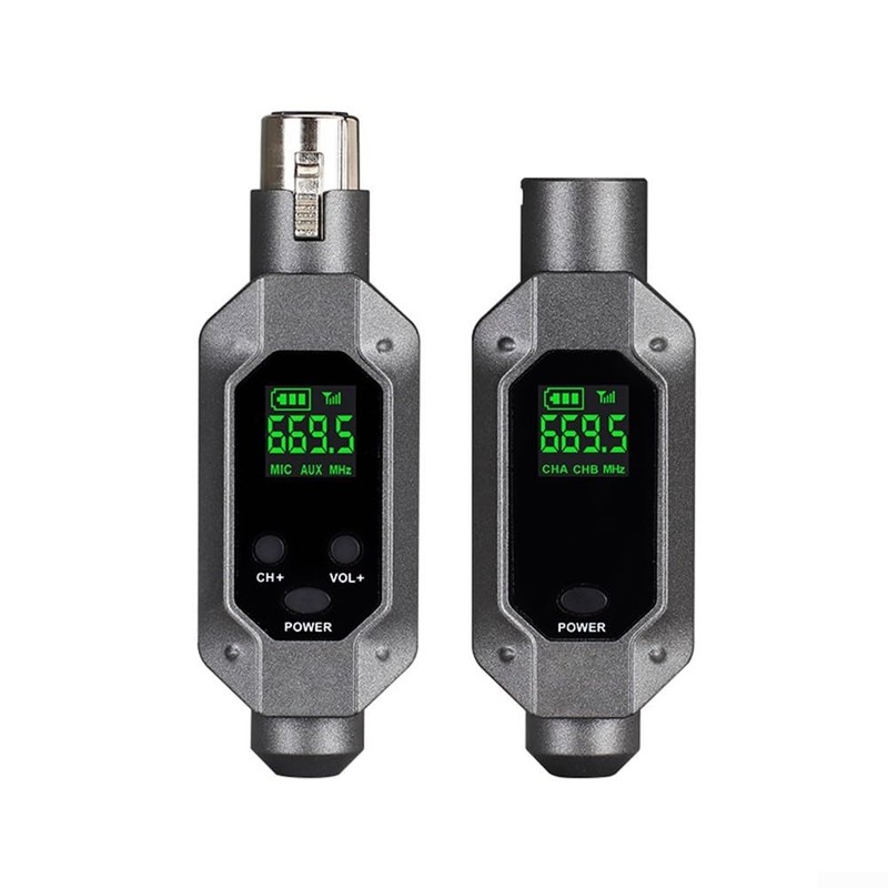 SPORTARC Wireless Xlr Transmitter and XLR Receiver, Wireless Microphone Audio