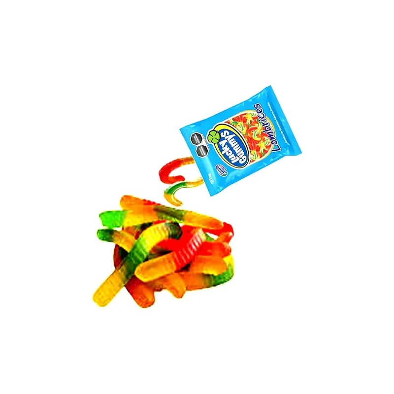 Lucky Gummys Lombrices 1 Kg