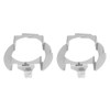 1 Pair H7 LED Headlight Adapter Bulb Base Holder Bulb