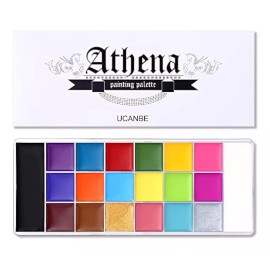 Ucanbe Paleta Pintura Athena Facial Corporal De Aceite Profesional