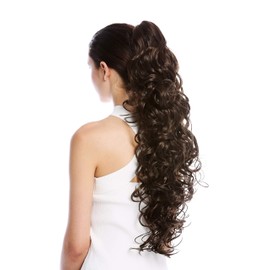WIG ME UP N1095-V Hairpiece / Plait / Ponytail - Extremely Long, Voluminous & Curly, 65 cm